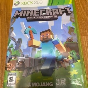 XBOX 360 Minecraft game